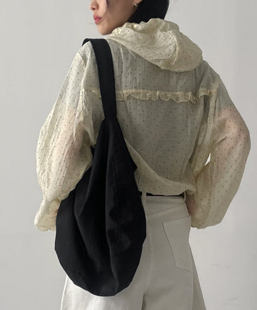 Nylon Naize Big Shoulder Bag